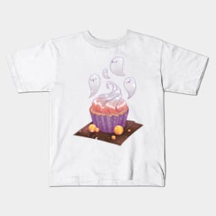 Ghostly cupcakes Kids T-Shirt